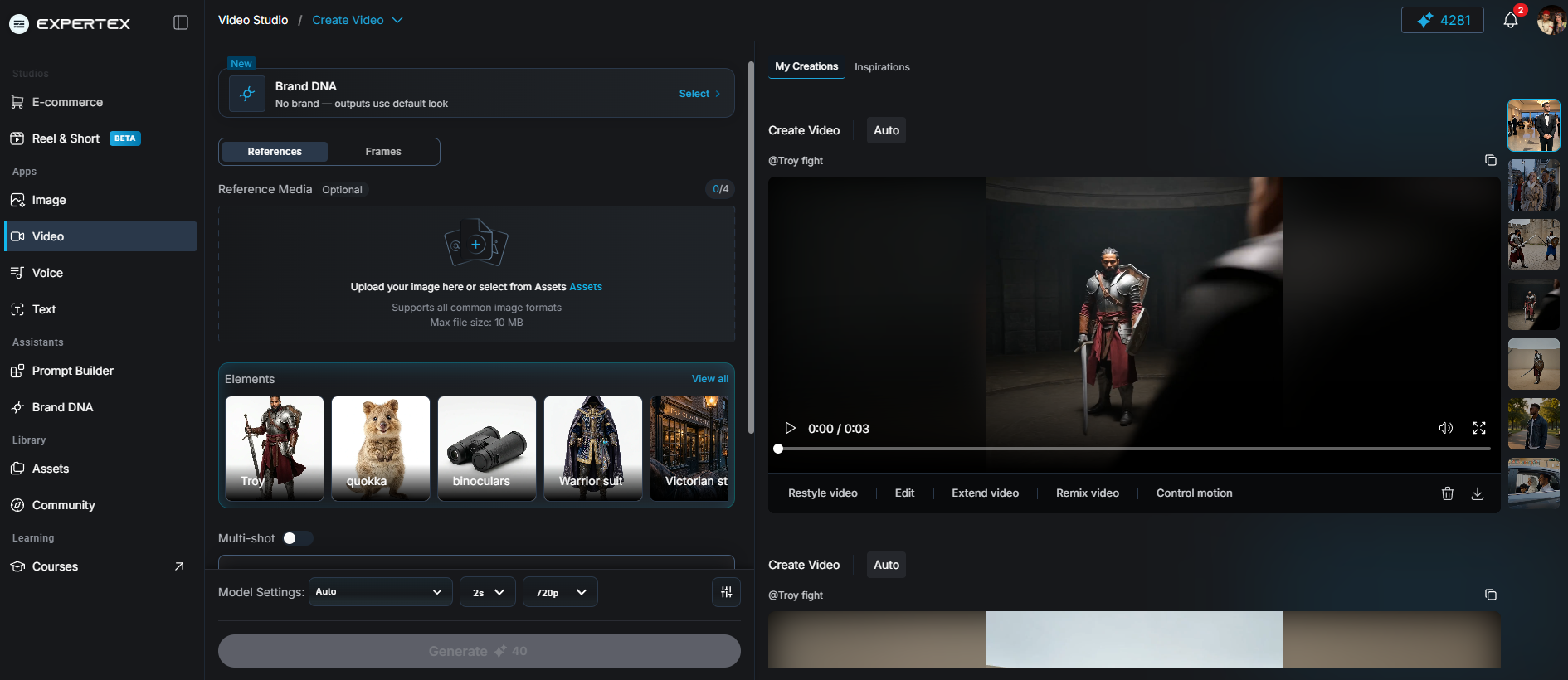 Stage 1 — Meet Create Video